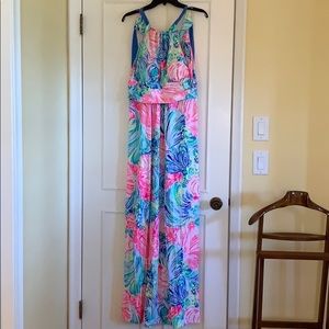 Halter Top Maxi Dress